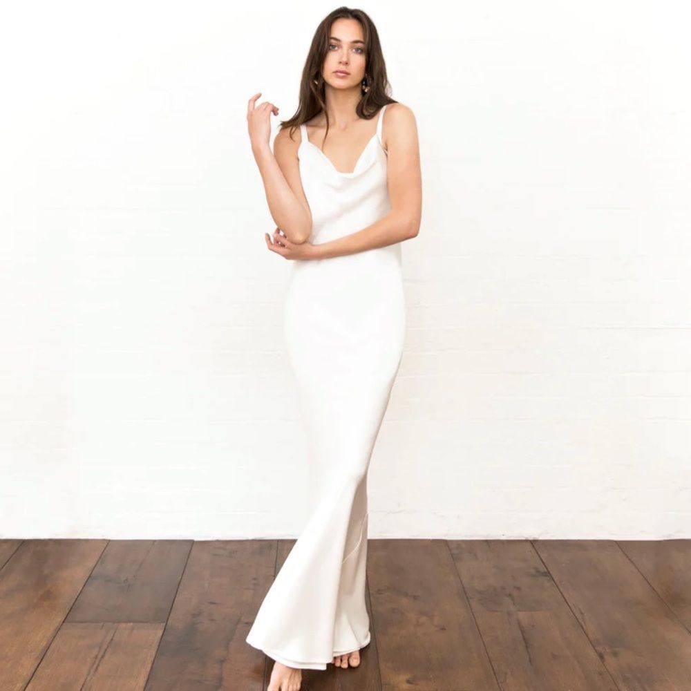 The Phoenix Slip Wide Straps Gown